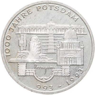 купить ФРГ 10 марок (deutsche mark) 1993 "1000 лет городу Потсдам"