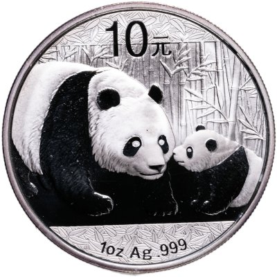 купить Китай 10 юаней 2011 «Панда»