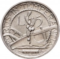 купить Сан-Марино 5 лир (lire) 1935
