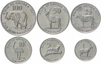Купить Эритрея набор из 6 монет 1991