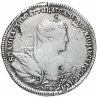 Купить Полтина 1738 года московский тип