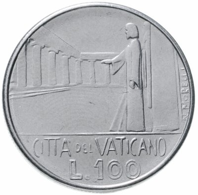 купить Ватикан 100 лир 1978