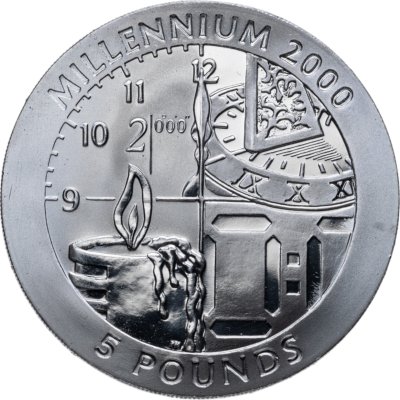 купить Гибралтар 5 фунтов 1999 Миллениум