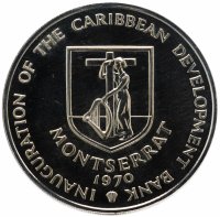 Купить Монтсеррат 4 доллара (dollars) 1970 FAO (ФАО)