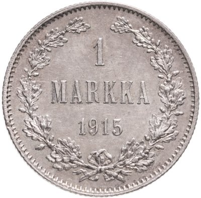 купить Финляндия 1 марка (markka) 1915