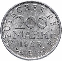 купить Германия 200 марок 1923 E
