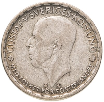 купить Швеция 1 крона (crown) 1948