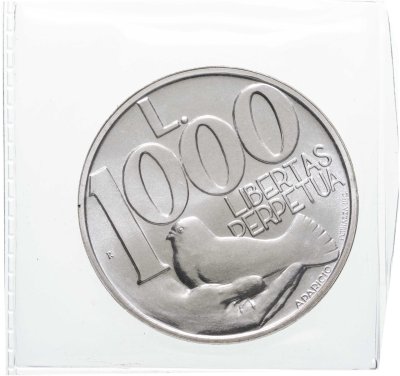 купить Сан-Марино 1000 лир (lire) 1991 в запайке