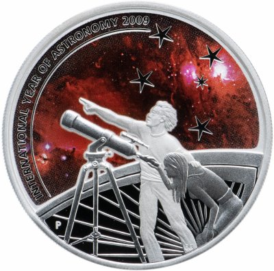 купить Австралия 1 доллар 2009 «Год астрономий»