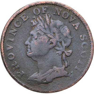 купить Канада, Новая Шотландия 1\2 пенни 1824