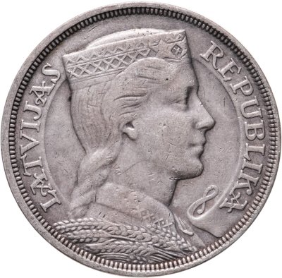 купить Латвия 5 латов (lati) 1929