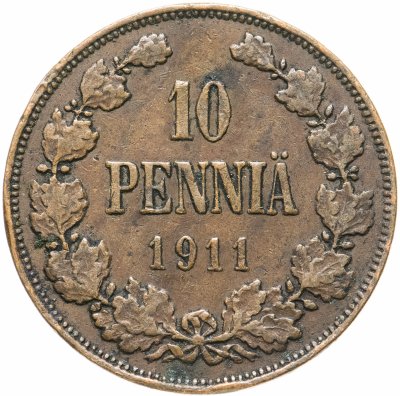 купить 10 пенни (pennia) 1911