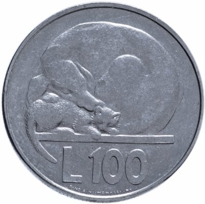 купить Сан-Марино 100 лир 1975 "Любовь у животных"