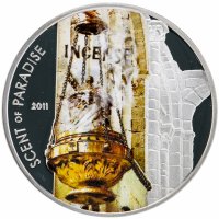 Купить Палау 5 долларов 2011 « Запах ладана», в футляре с сертификатом