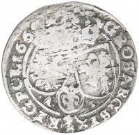 Купить Речь Посполитая шостак (6 грошей) 1664 Ян Казимир