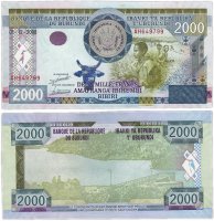 купить Бурунди 2000 франков 2008 (Pick 47)