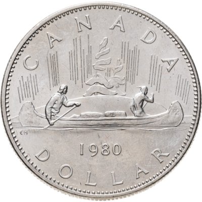купить Канада 1 доллар (dollar) 1980
