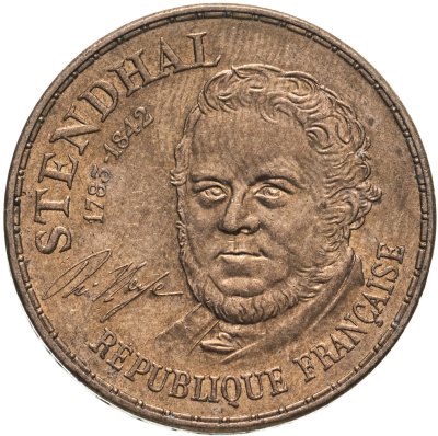 купить Франция 10 франков (francs) 1983 "200 лет со дня рождения Стендаля"