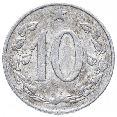 купить Чехословакия 10 геллеров случайный год (1961-1971)