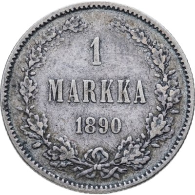 купить 1 марка 1890 L Российская Финляндия