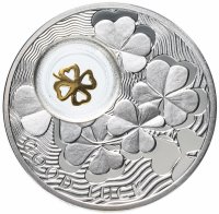 Купить Ниуэ 2 доллара 2012 "Монеты на счастье - Клевер" в буклете