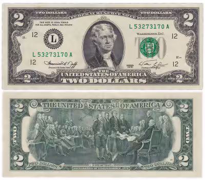 купить США 2 доллара 1976 (Pick 461) L-Сан-Франциско