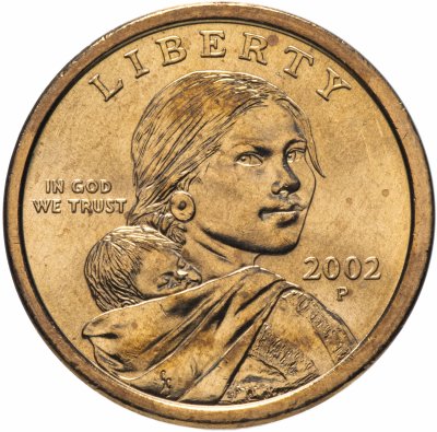 купить США 1 dollar (доллар) 2002 P