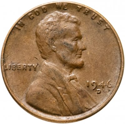 купить США 1 цент 1946 D - Денвер
