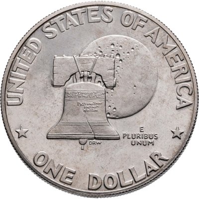 купить США 1 доллар (dollar) 1976 S 200 лет независимости США знак монетного двора "S" - Сан-Франциско. Тип I