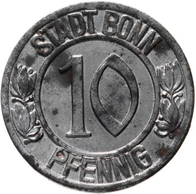 купить Германия (Бонн) нотгельд 10 пфеннигов 1920 "Людвиг ван Бетховен"