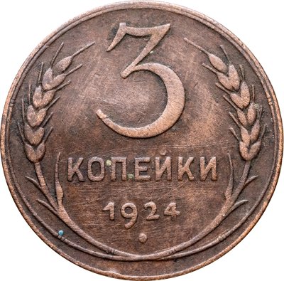 купить 3 копейки 1924