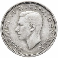 Купить Великобритания 1 шиллинг 1944