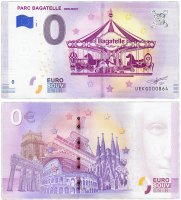 купить 0 евро (euro) "Парк Багатель" 2018 1-я серия (UE KG-1)
