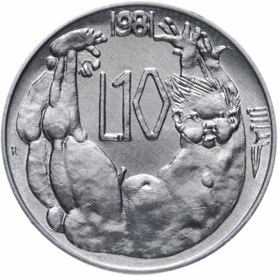 купить Сан-Марино 10 лир 1981 "Мир"