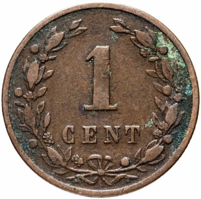 купить Нидерланды 1 цент (cent) 1884
