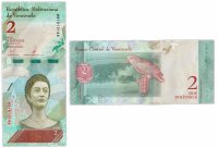 купить Венесуэла 2 боливара 2018 год Pick 101