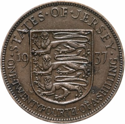 купить Джерси 1/24 шиллинга (shilling) 1937
