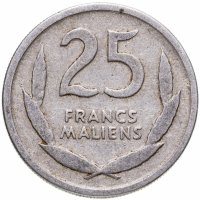 купить Мали 25 франков 1961