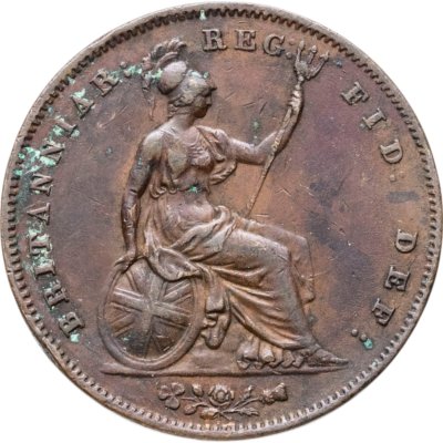купить Великобритания 1 пенни (penny) 1859