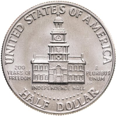 купить США 50 центов 1976 D "200 лет независимости США"