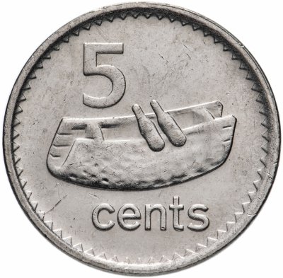купить Фиджи 5 центов (cents) 2009-2010, случайная дата