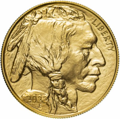 купить США 50 долларов (dollars) 2022 UNC "Американский буффало (бизон) (American Buffalo)"