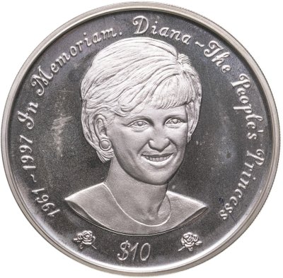 купить Ниуэ 10 долларов 1997 "Диана - народная принцесса"