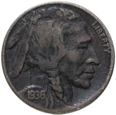 купить США 5 центов 1936 "Buffalo Nickel"