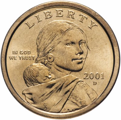 купить США 1 dollar (доллар) 2001 D