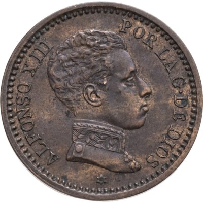 купить Испания 2 сентимо (centimos) 1905