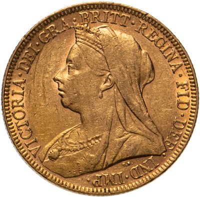 купить Великобритания 1 соверен (sovereign) 1895 с портретом королевы Виктории