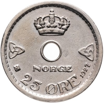 купить Норвегия 25 эре (ore) 1927