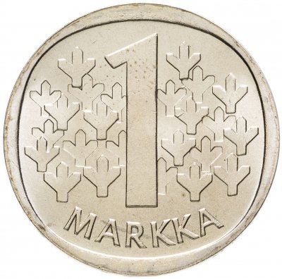купить Финляндия 1 марка 1968