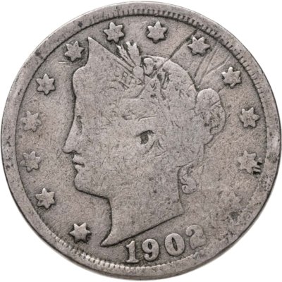 купить США 5 центов (cents) 1902 Liberty Nickel